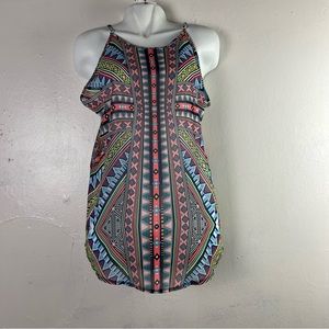 5/$30 Op women‎ sleeveless multicolor swim coverups size M 7/9